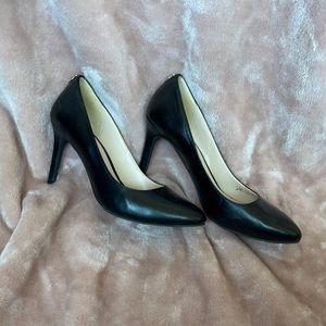 Cole Haan almond toe black pump
